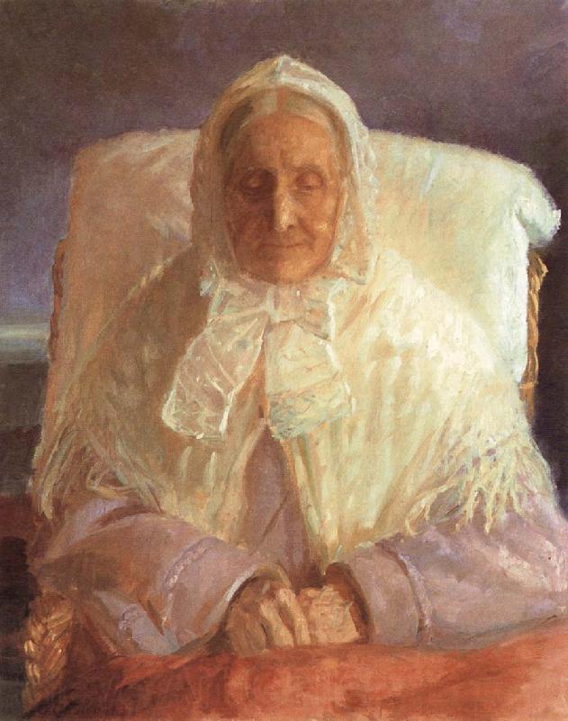 Anna Ancher The Artist-s mother,Anna Hedvig Brondum France oil painting art